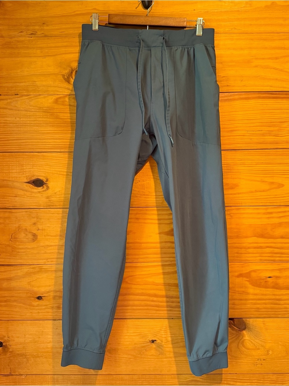 Lululemon Men’s ABC Jogger Pants 29.5” Iron Blue Large L M5A85S Activewear
